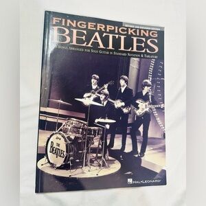 Fingerpicking Beatles Songbook Sheet Music Paperback Revised Guitarist Gift